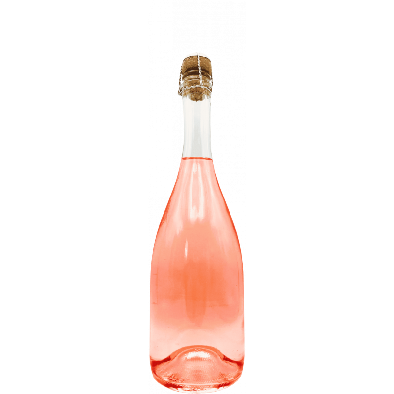SPUMANTE ANALCOLICO Rosé PERSONALIZZATO - Idea regalo per anniversario di matrimonio o di fidanzamento