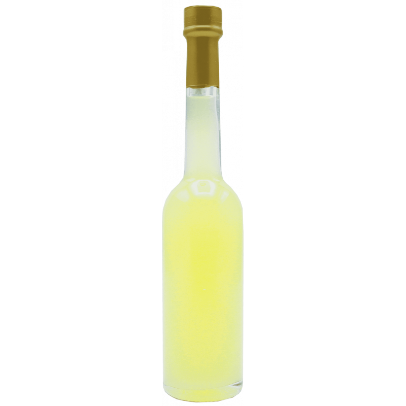 90 Bomboniere liquore al limone - bottiglie mignon 0.10 lt. - Mini bottiglie di liquore artigianale idea per bomboniere di matrimonio o cerimonie