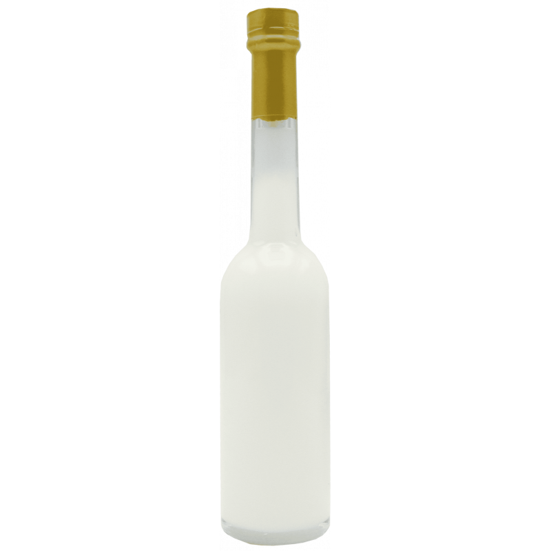 72 Bomboniere crema di mandorla - bottiglie mignon 0.10 lt. - Mini bottiglie di liquore artigianale idea per bomboniere di matrimonio o cerimonie