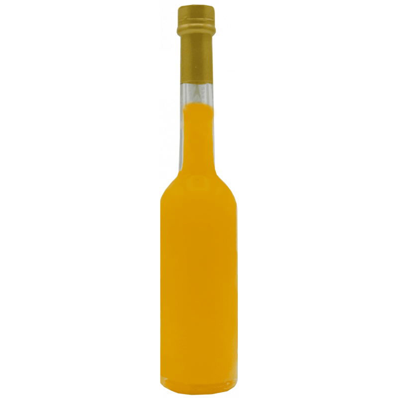 36 Bomboniere crema di pesca - bottiglie mignon 0.10 lt. - Mini bottiglie di liquore artigianale idea per bomboniere di matrimonio o cerimonie