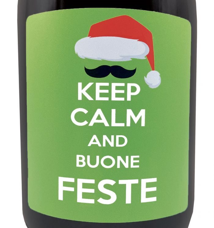 Bottiglia personalizzata - Amber Ale - Birra da regalare a Natale per auguri originali - 1