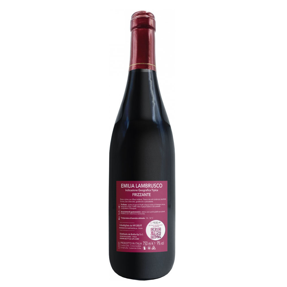 Lambrusco dolce - Bottiglia personalizzata per San Valentino - 2
