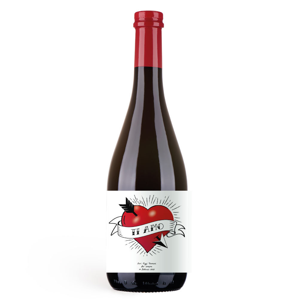 Bottiglia personalizzata per San Valentino - Amber Ale - 1