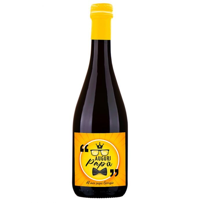 Birra Golden Ale - Bottiglia personalizzata idea regalo per papà - 1