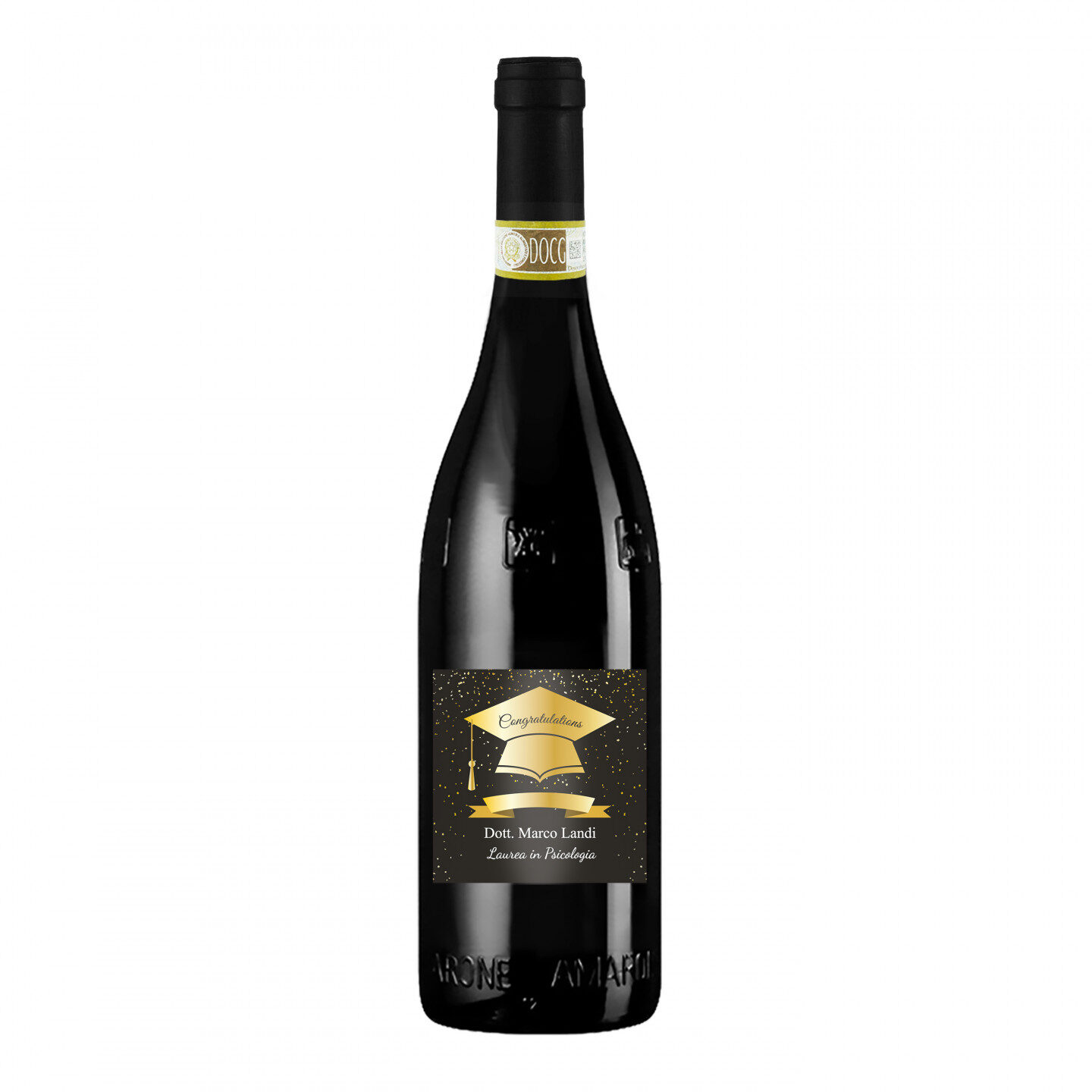 Amarone DOCG - Bottiglia personalizzata per laurea - 1
