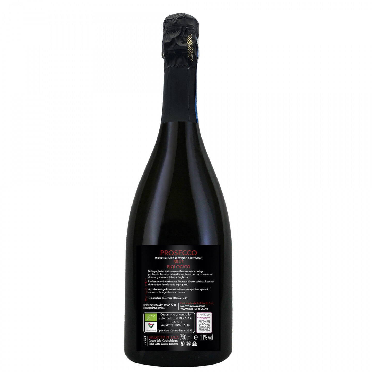 Bottiglia personalizzata e confezione regalo per laurea - Prosecco Brut - 4