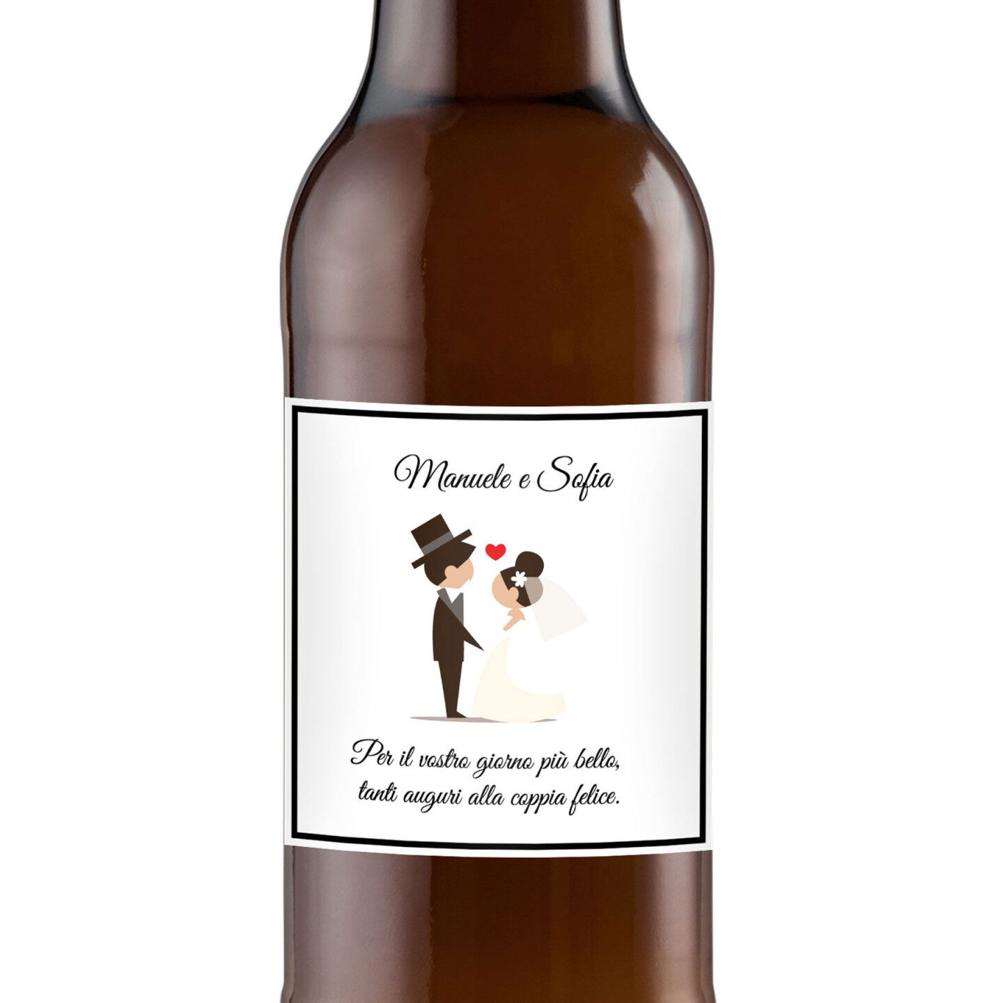 48 Birra Artigianale Dubbel - Bomboniere personalizzate - 0.33 lt. - 1