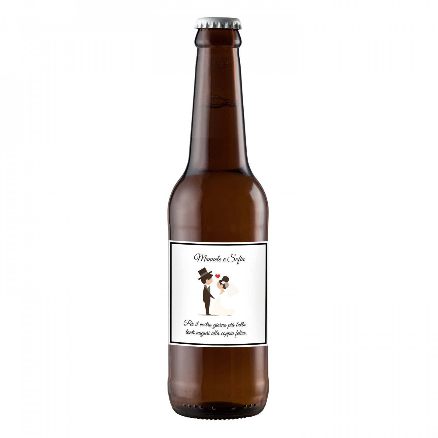 48 Birra Artigianale Dubbel - Bomboniere personalizzate - 0.33 lt. - 2