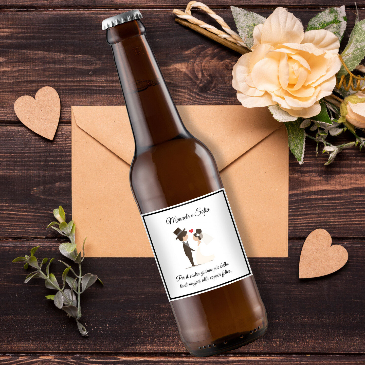 48 Birra Artigianale Dubbel - Bomboniere personalizzate - 0.33 lt. - 4