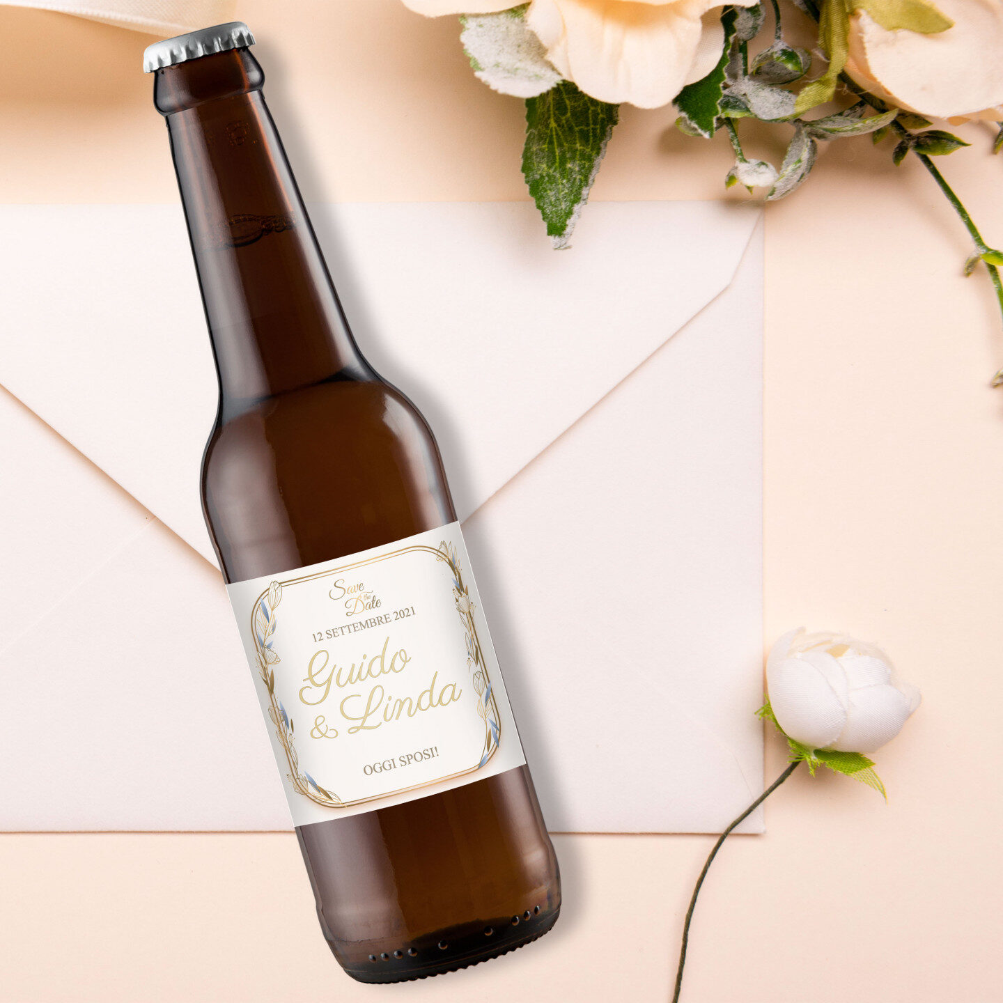 48 Birra Artigianale Pale Ale - Bomboniere personalizzate - 0.33 lt. - 3