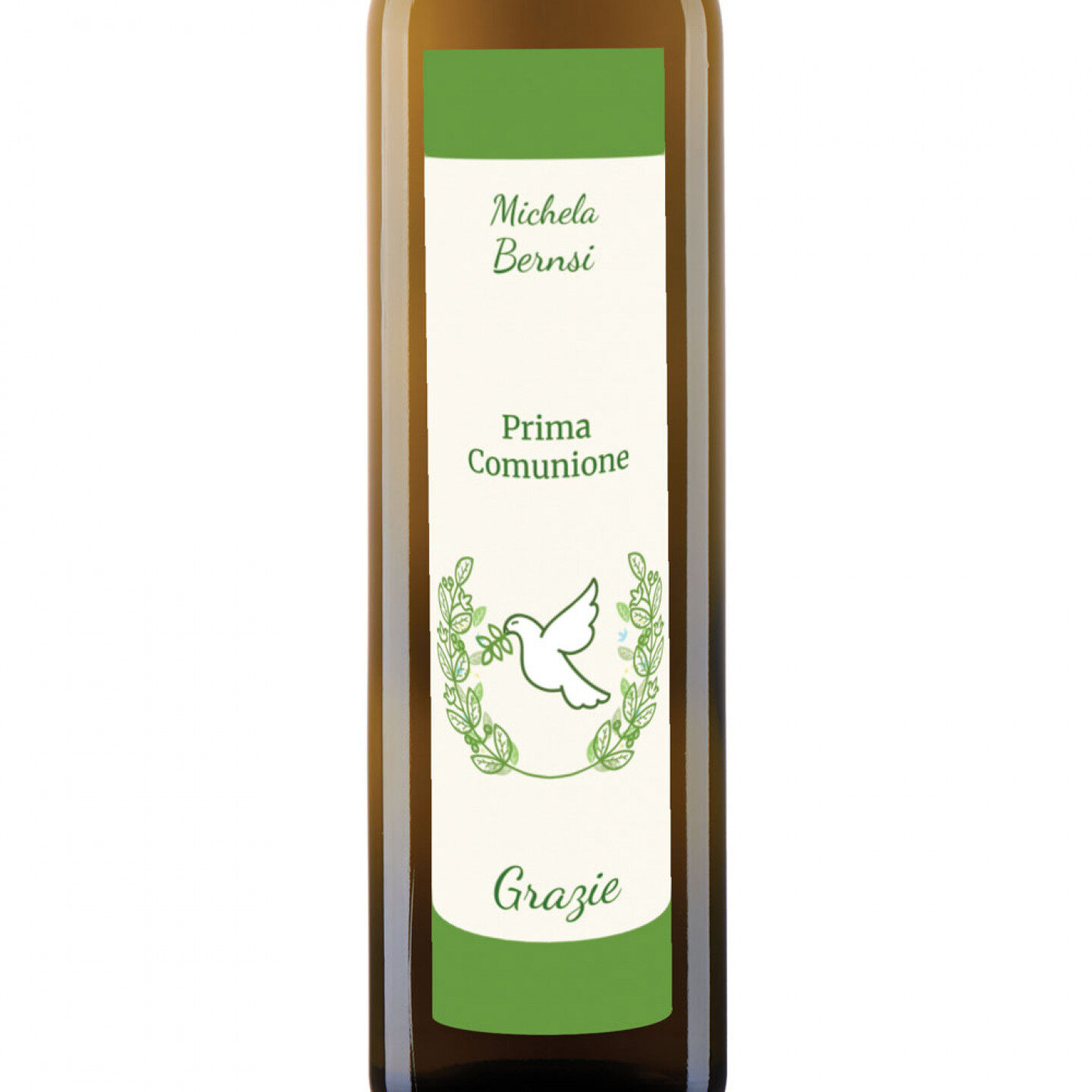 48 bottiglie 0.25 lt. - Olio Extra Vergine di Oliva - Bomboniere personalizzate per comunione - 1
