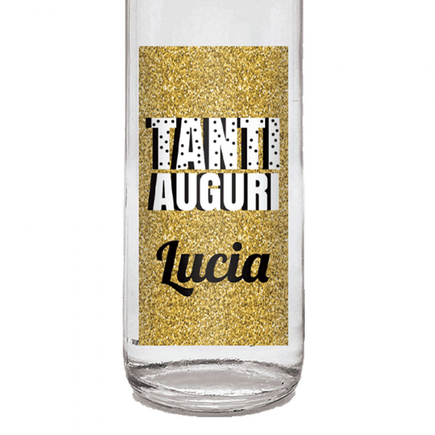 24 Gin personalizzato compleanno - mignon 0.10 lt. - Mini bottiglie di Distilled Gin idea per festa di compleanno - 1