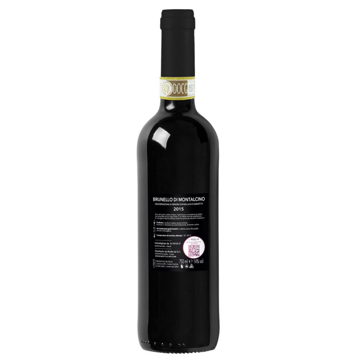 Brunello di Montalcino - Bottiglia personalizzata per regalo pensionamento - 2