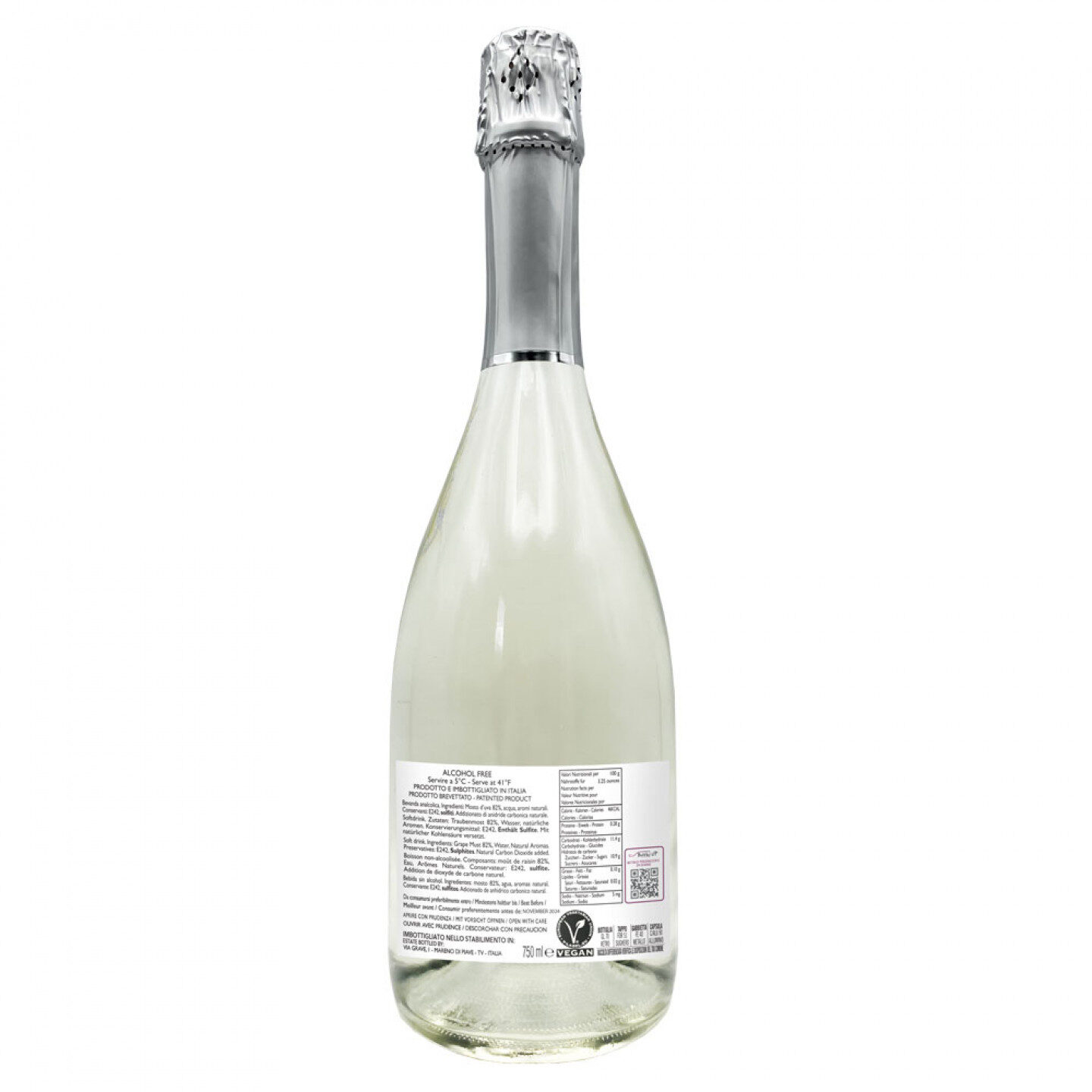 SPUMANTE ANALCOLICO PERSONALIZZATO - Idea regalo per Testimoni di nozze - 2