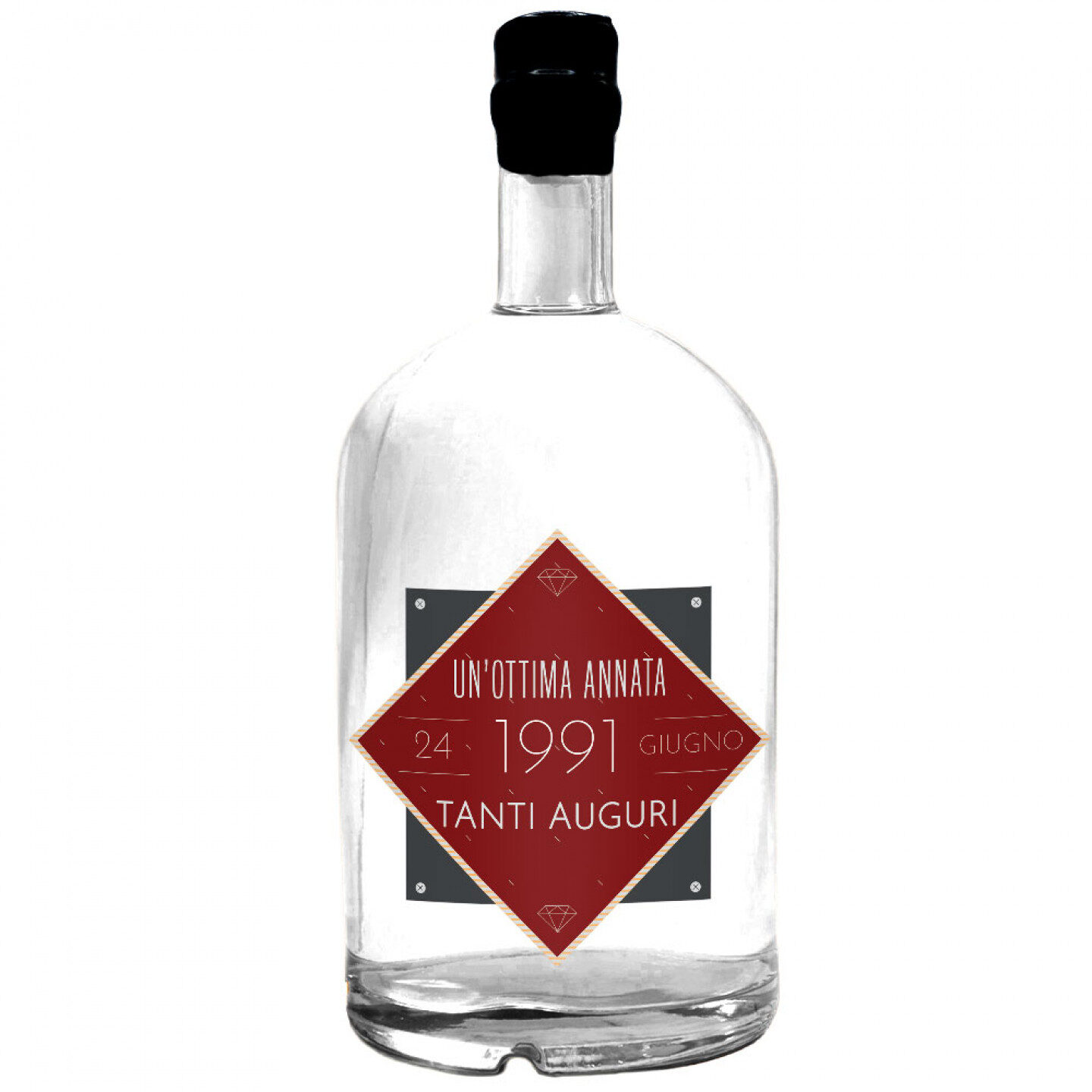 Gin personalizzato - Idea Regalo speciale con dedica personalizzata in etichetta - 1
