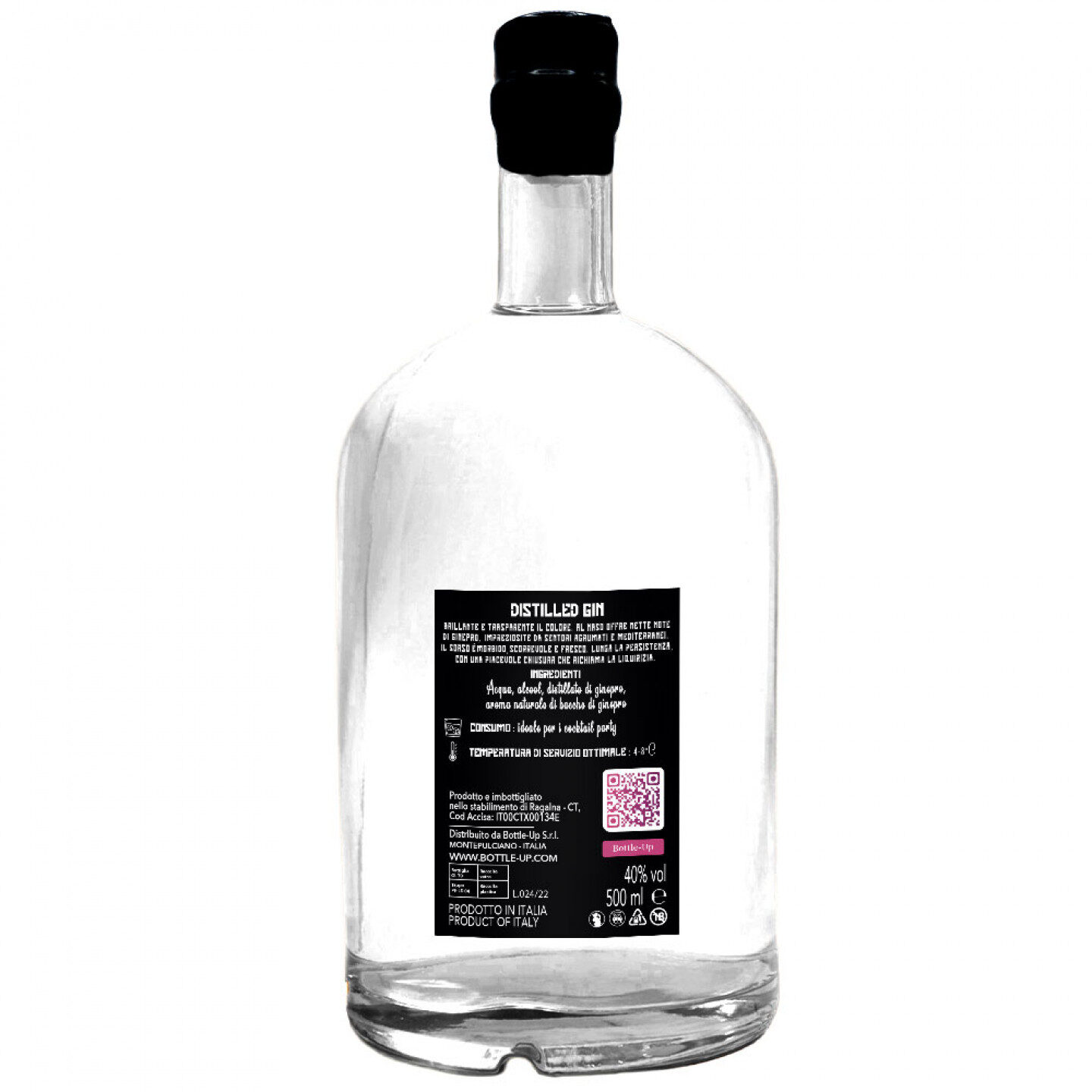 Gin personalizzato - Regalo originale con dedica personalizzata in etichetta - 2