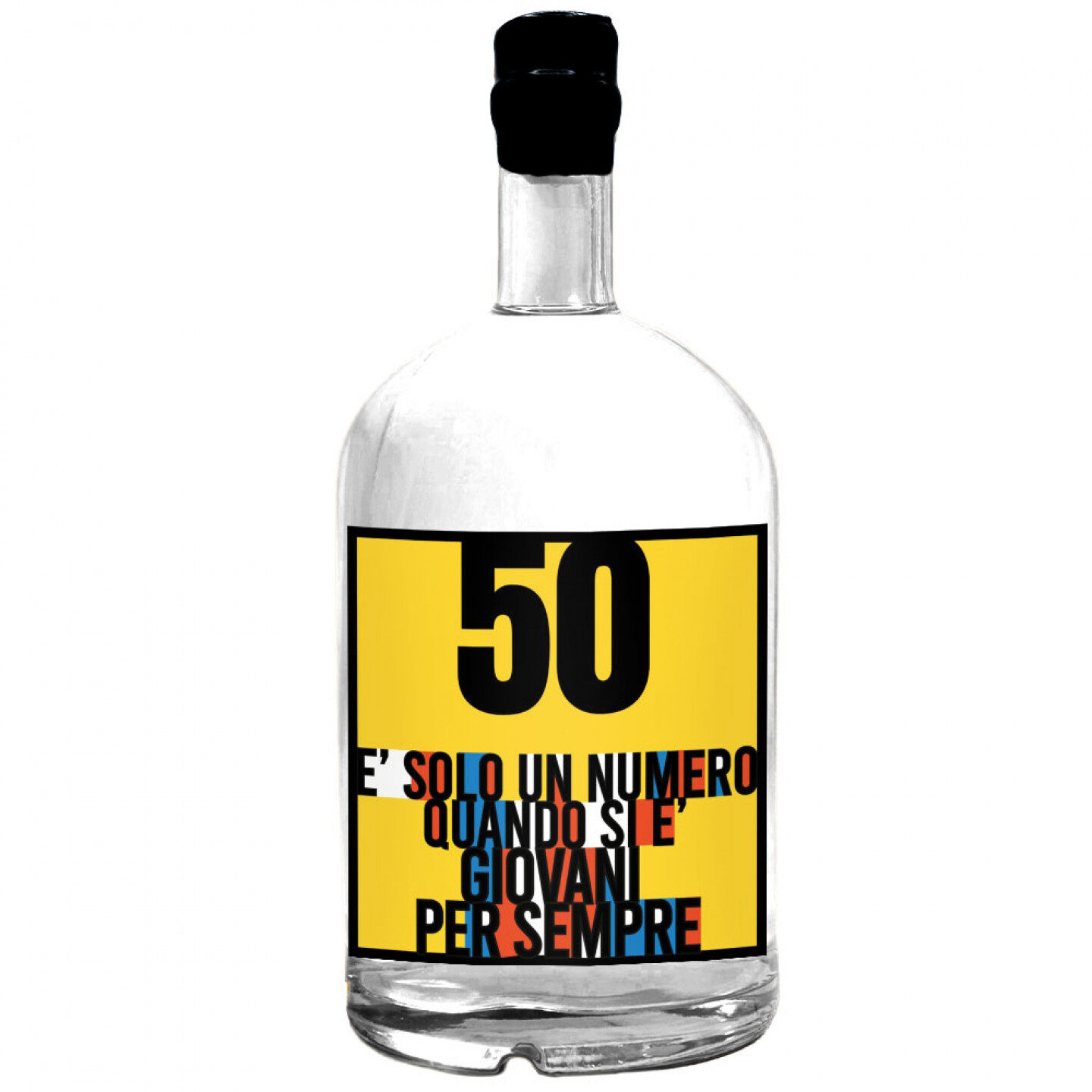 Gin personalizzato - Regalo speciale con dedica personalizzata in etichetta. Originale idea regalo. - 1