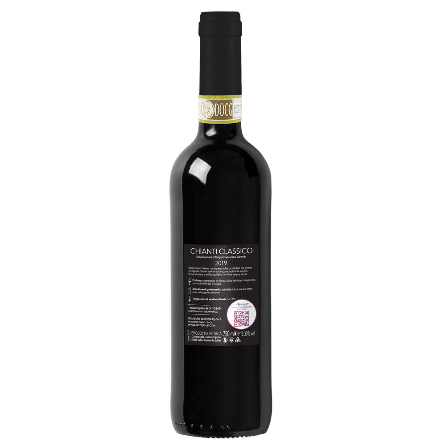 Chianti Classico DOCG -  bottiglia personalizzata idea regalo compleanno 18 anni - 2