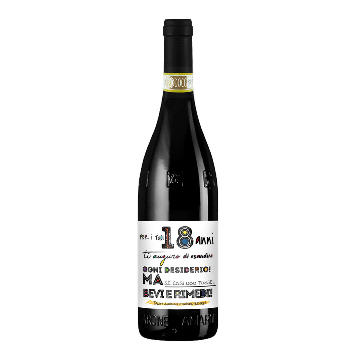 Amarone DOCG - Bottiglia personalizzata per 18° compleanno - 1