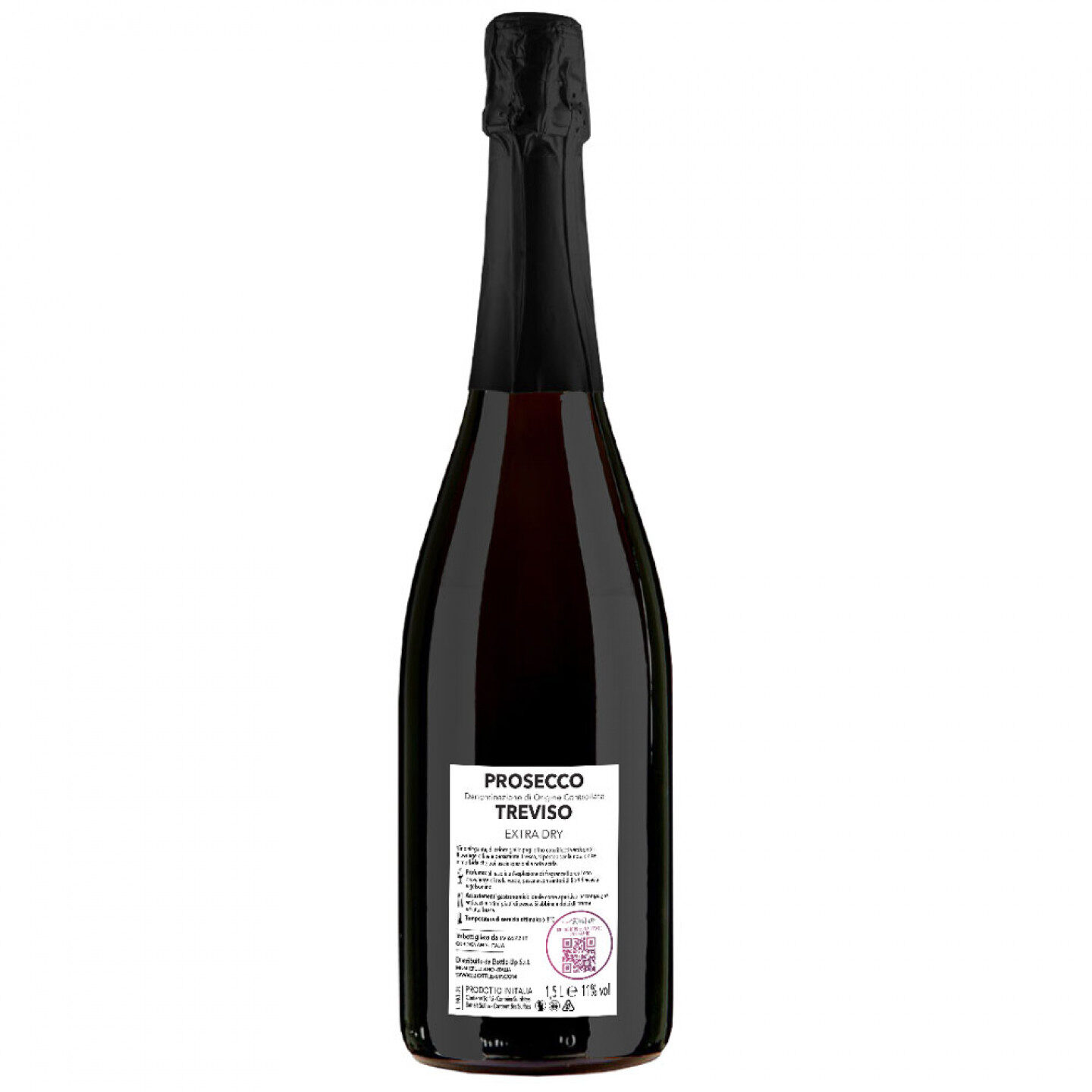 Prosecco Extra Dry MAGNUM - Bottiglia personalizzata idea regalo 18 anni - 2