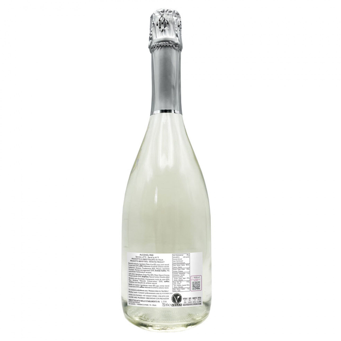 SPUMANTE ANALCOLICO PERSONALIZZATO - Idea regalo per anniversario - 2