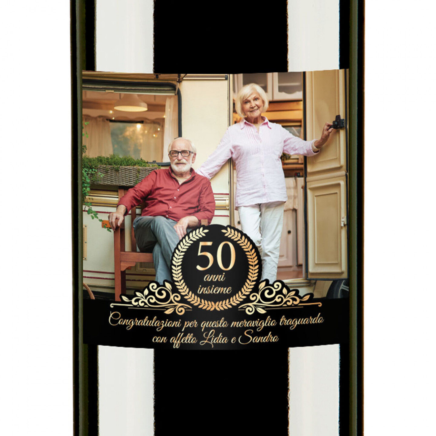 42 Bomboniere nozze d'oro - Chianti DOCG 0.375 lt. - 1