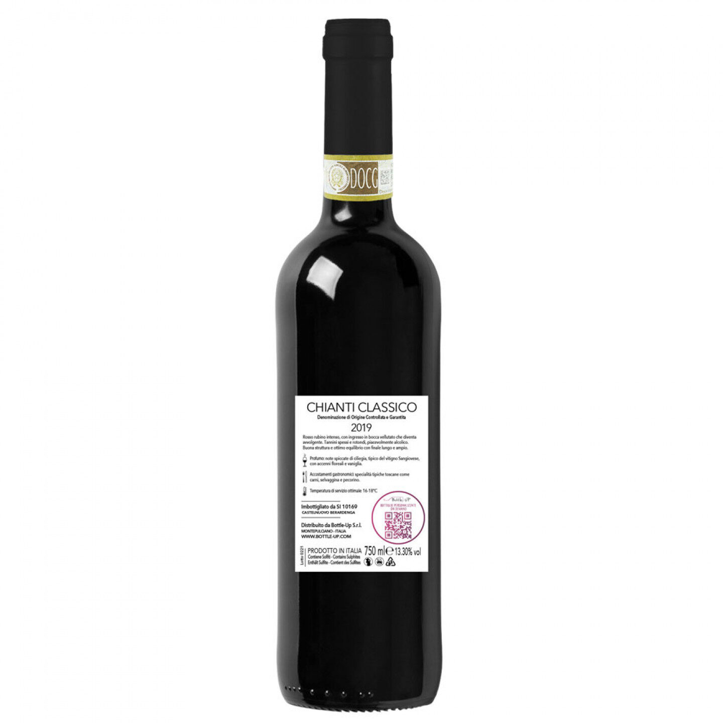 Chianti Classico DOCG -  bottiglia personalizzata idea regalo festa dei nonni - 2