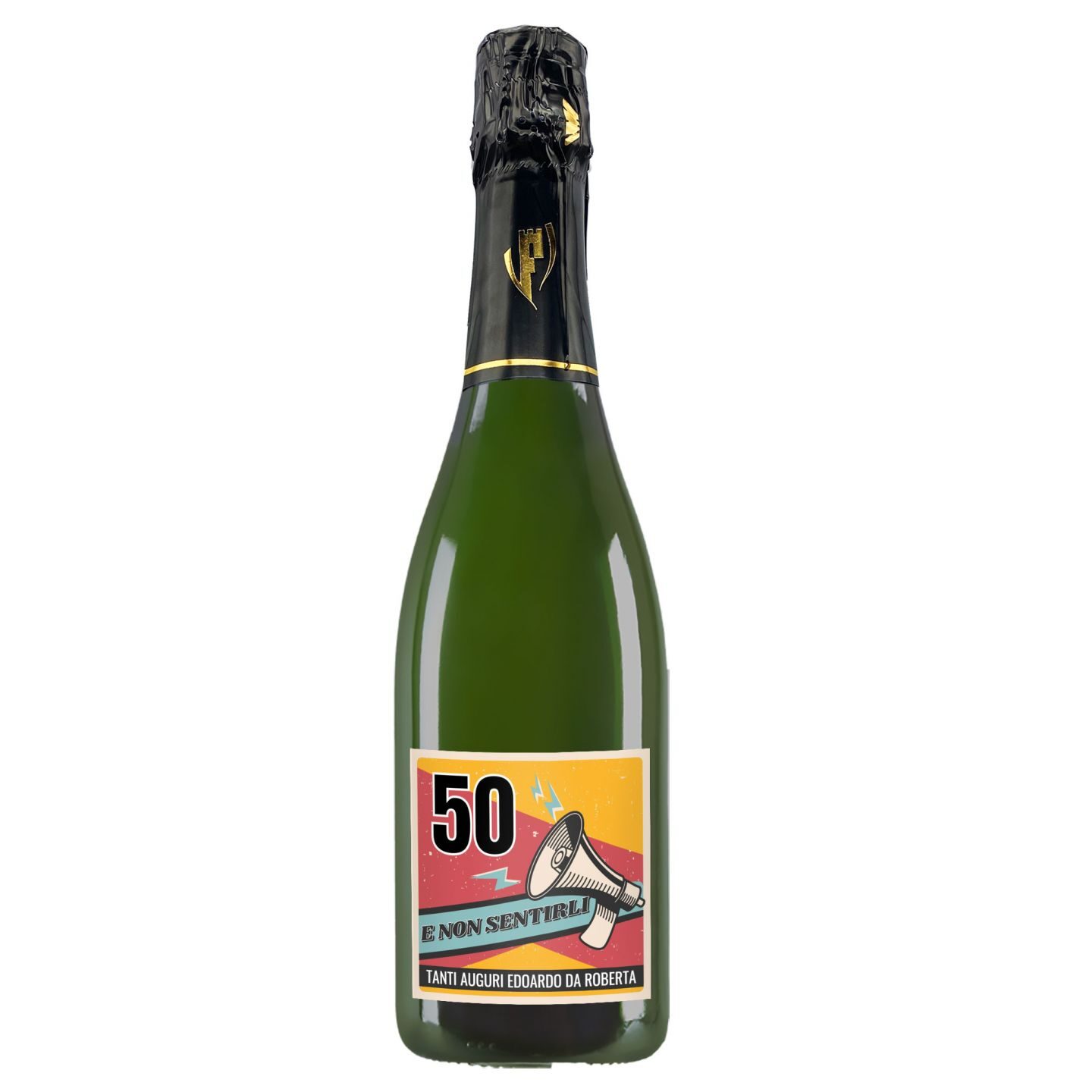 Franciacorta DOCG - Bottiglia personalizzata idea regalo per compleanno - 1
