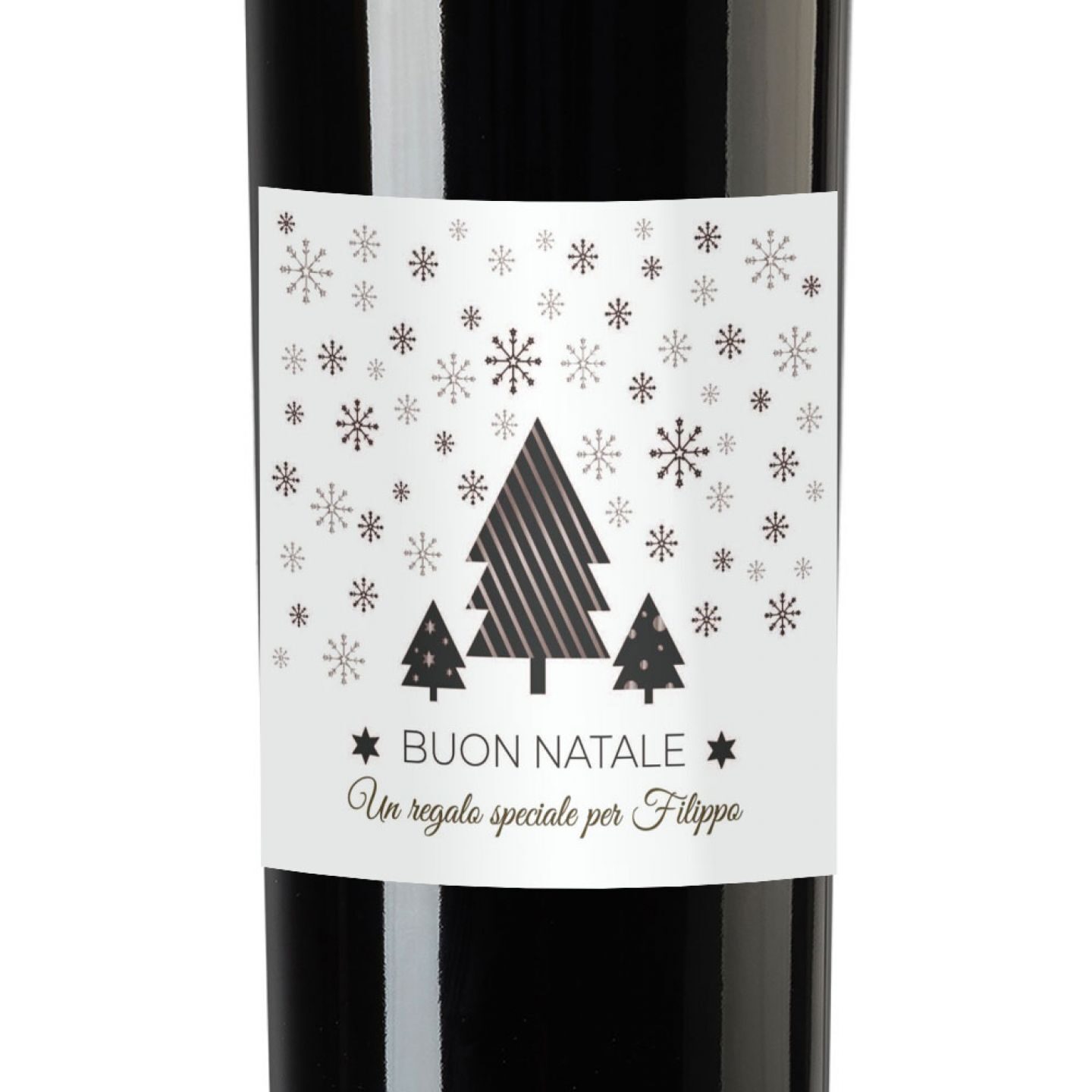 Valpolicella Classico DOC - Bottiglia idea regalo Natale con cassetta in legno - 1