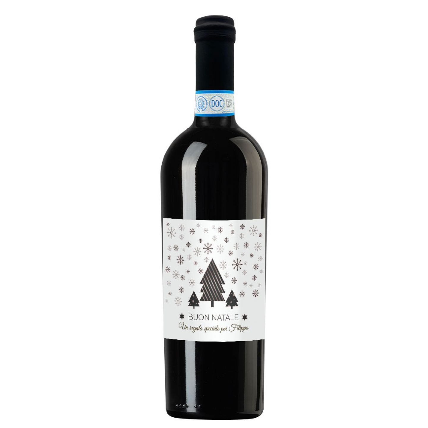 Valpolicella Classico DOC - Bottiglia idea regalo Natale con cassetta in legno - 2
