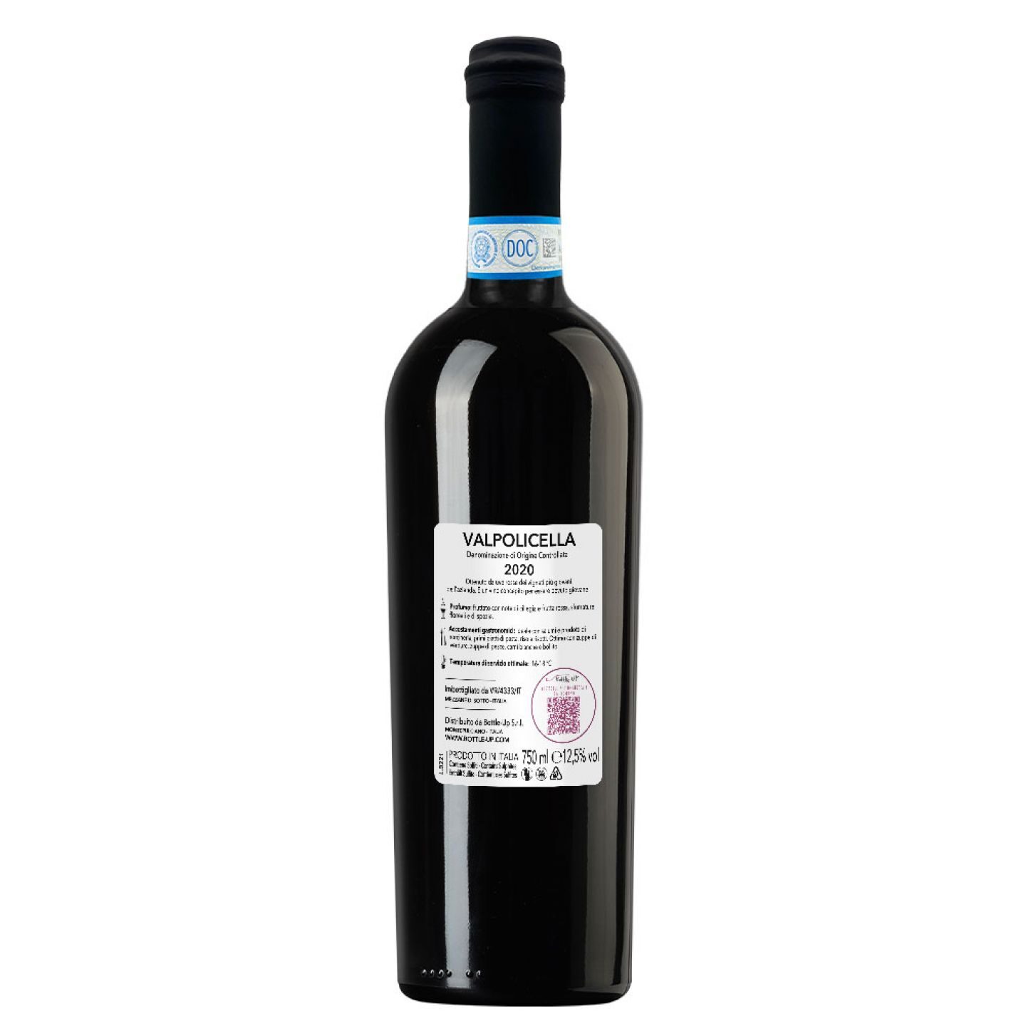 Valpolicella Classico DOC - Bottiglia idea regalo Natale con cassetta in legno - 3