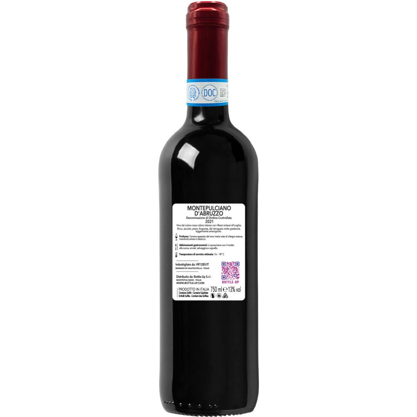 Bottiglia personalizzata con cassetta in legno - idea regalo Natale - 3