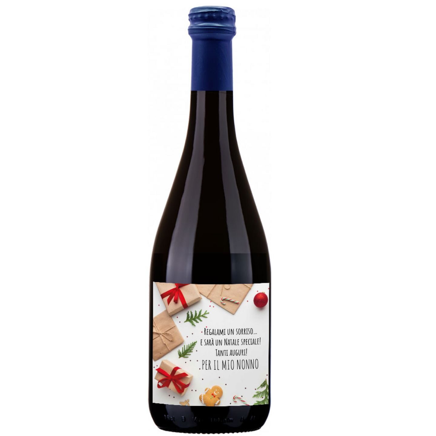 Birra personalizzata con cassetta in legno - Idea regalo per Natale - 1