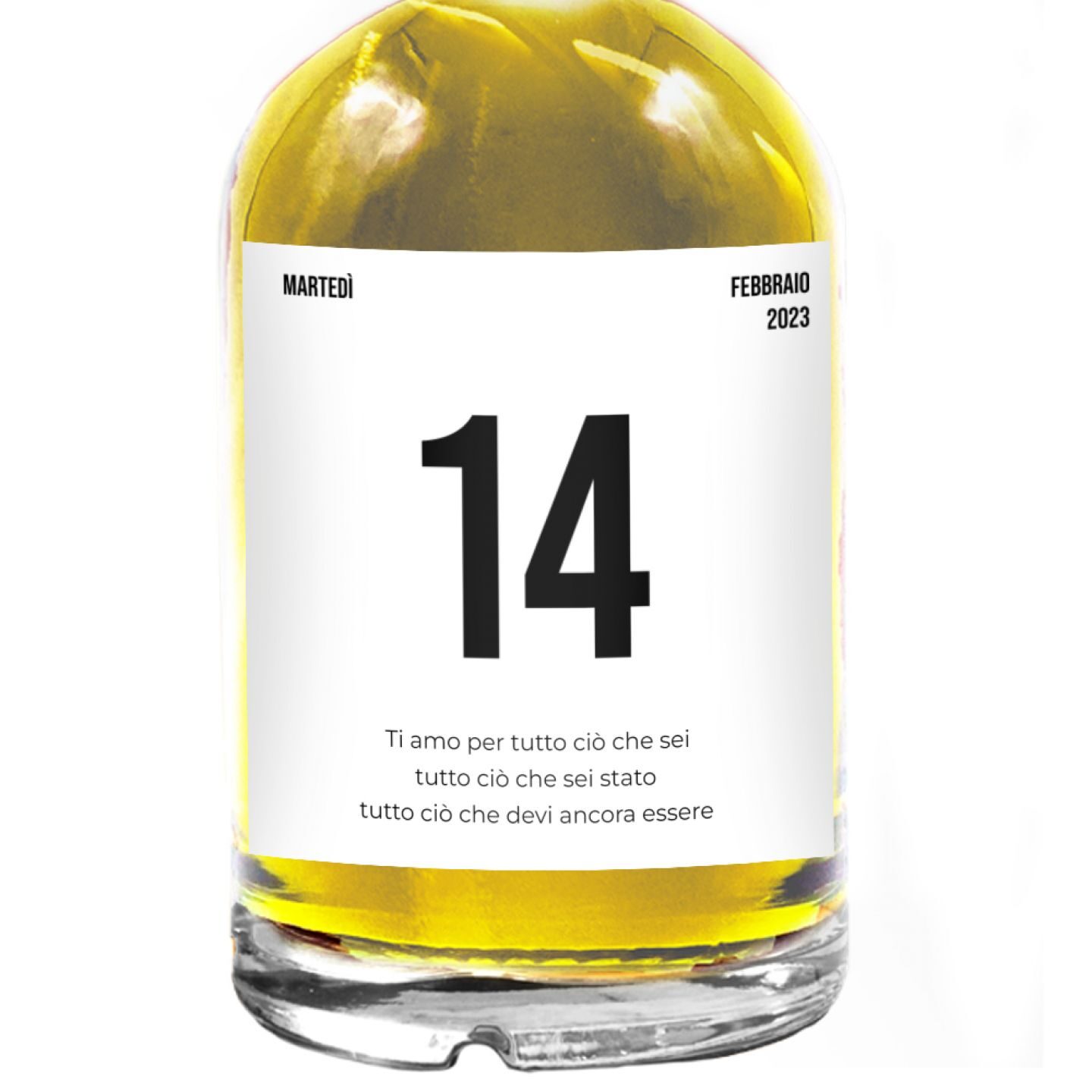 Limoncello personalizzato - Regalo originale per San Valentino - 3