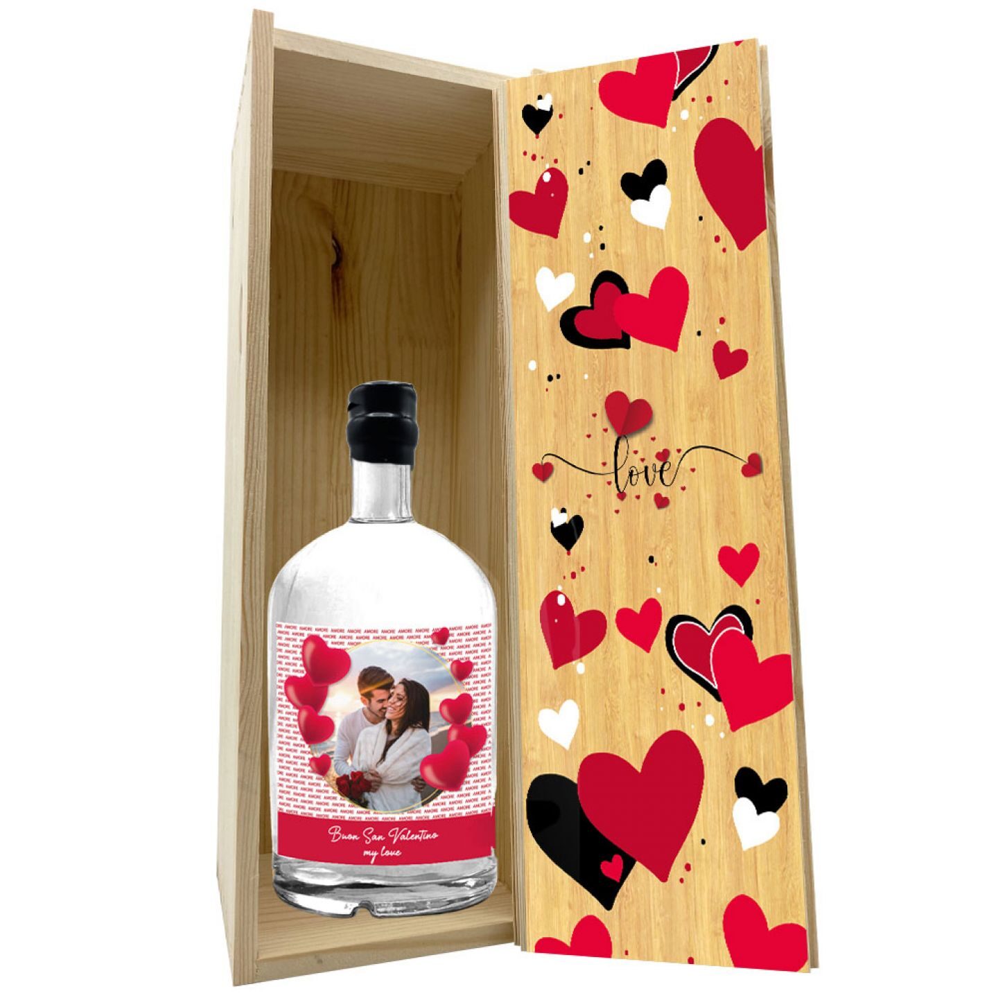 Gin personalizzato - Regalo originale per San Valentino - 1