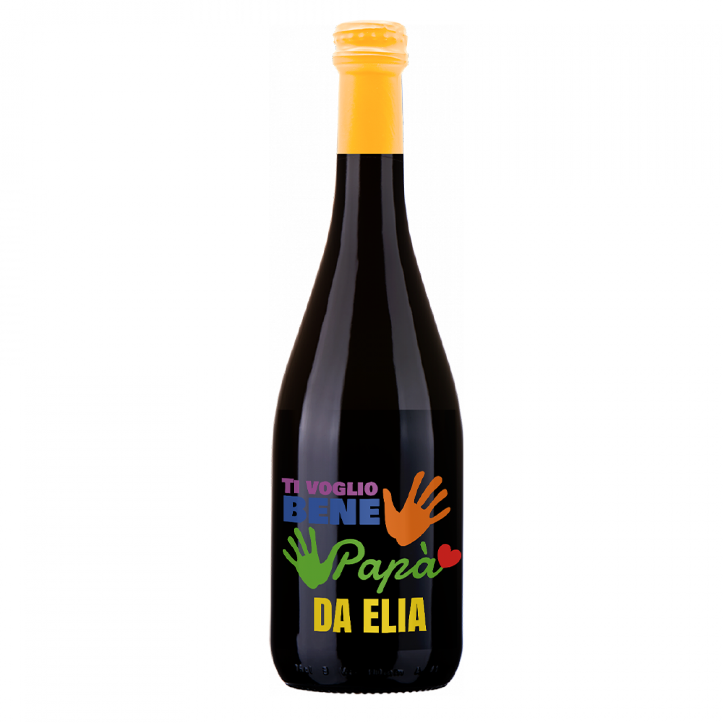 Birra personalizzata con cassetta in legno per la festa del papà - 3