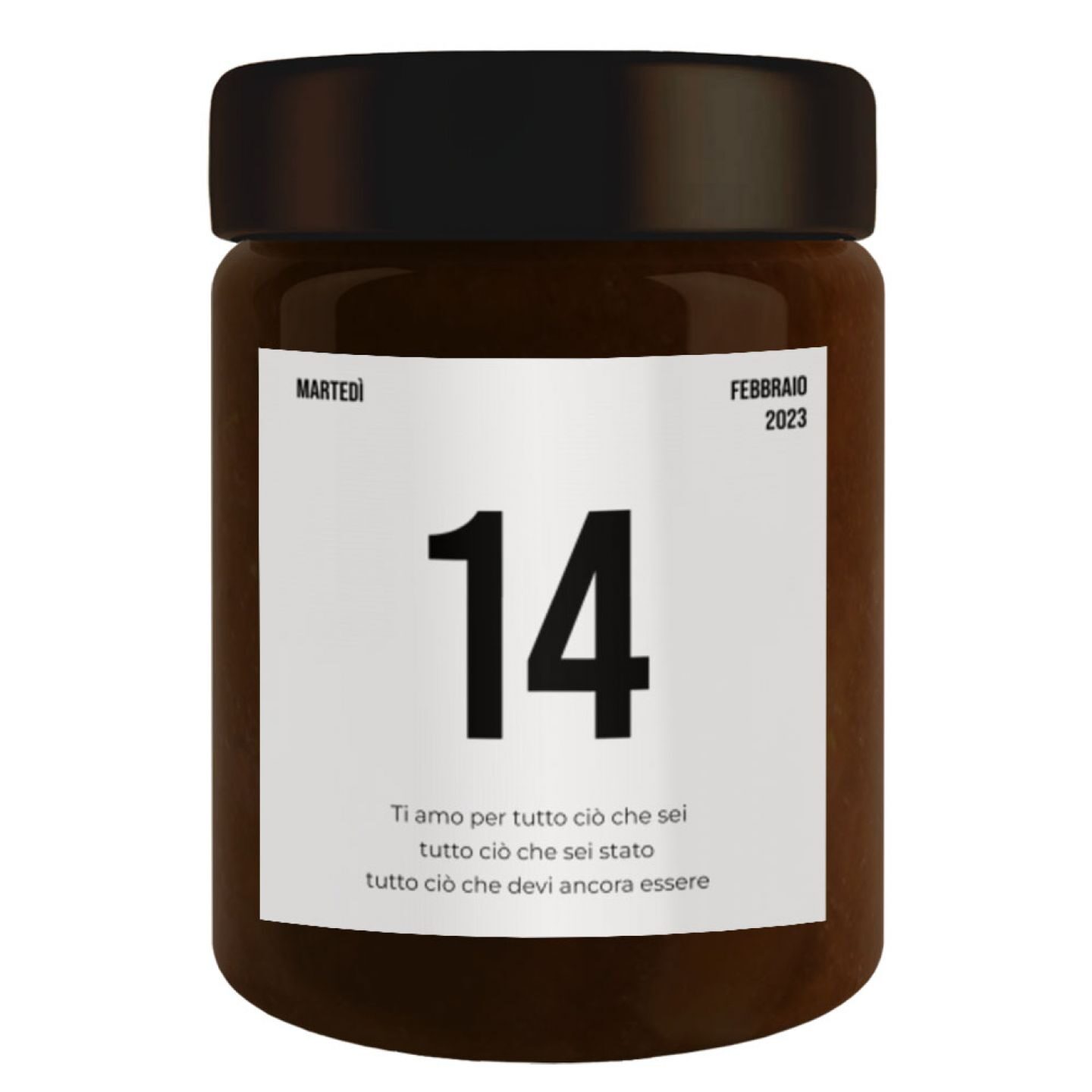 3 vasetti - Cioccolata personalizzata per San Valentino - 1