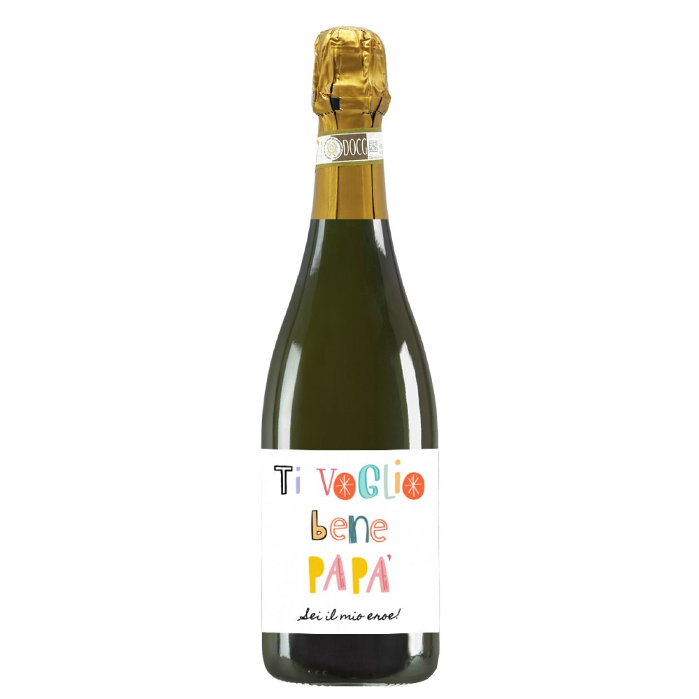 Spumante Dolce - regalo Festa del Papà con cassetta in legno - 3