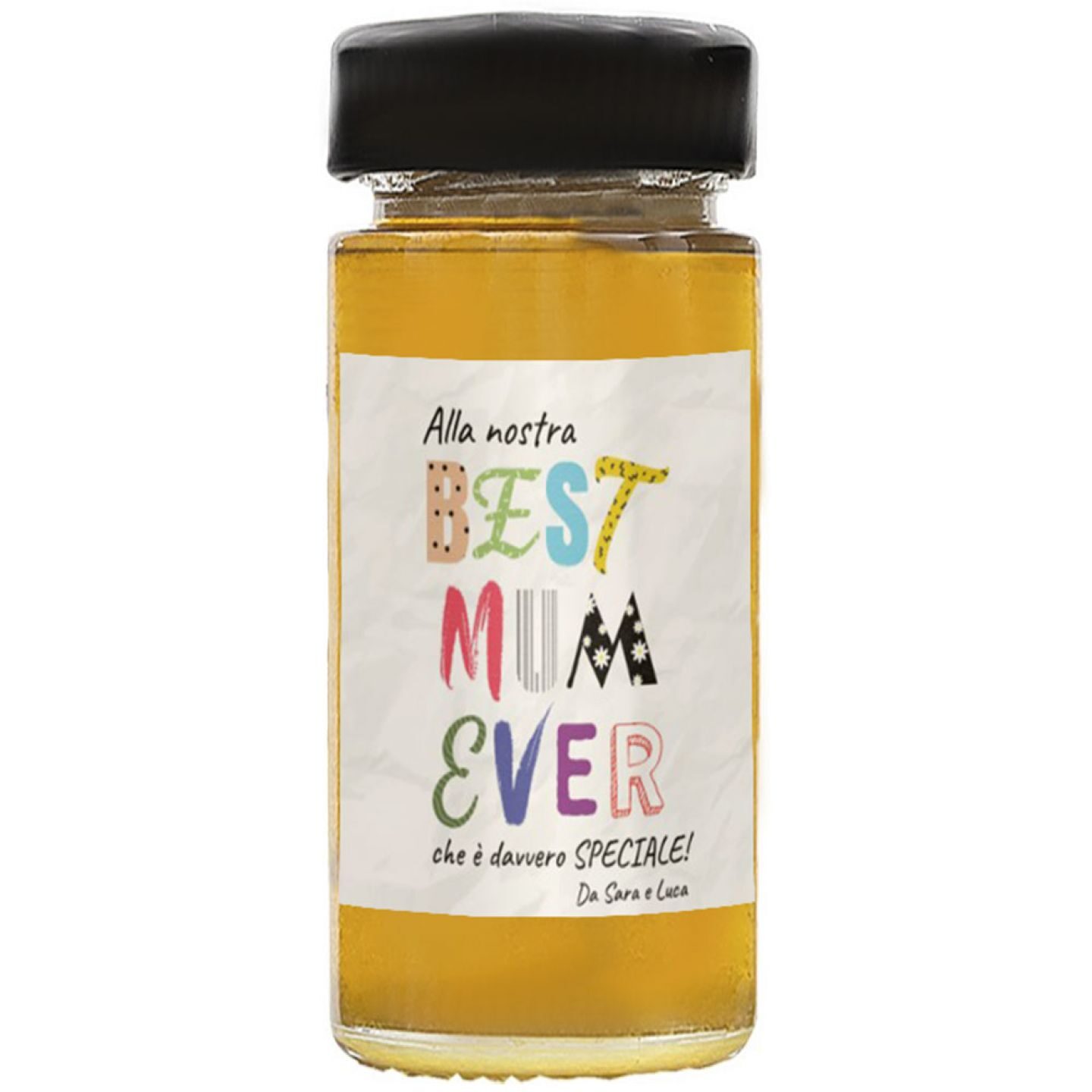 Miele personalizzato con confezione per la festa della mamma - 4