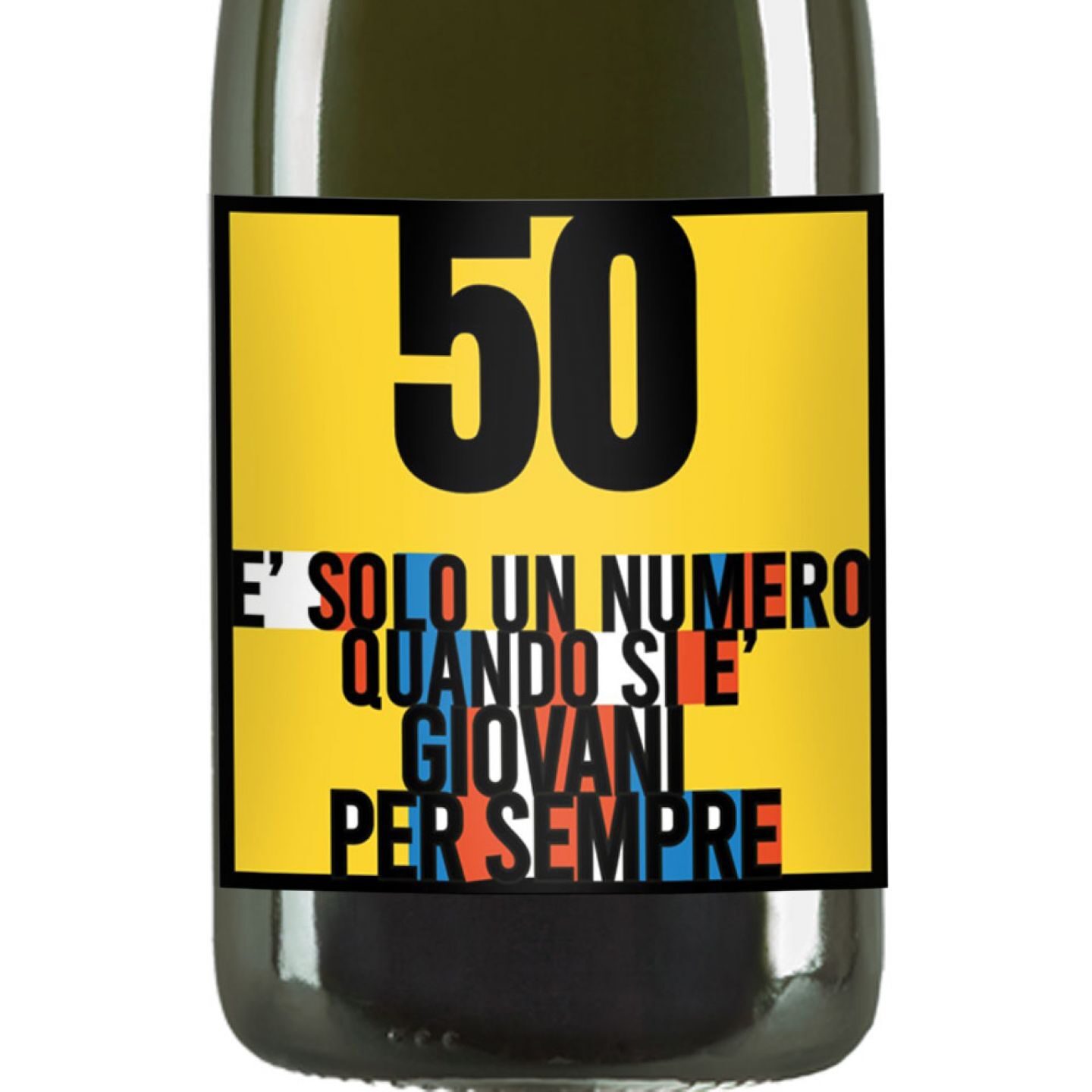 Spumante Dolce - regalo originale Compleanno con cassetta in legno - 2