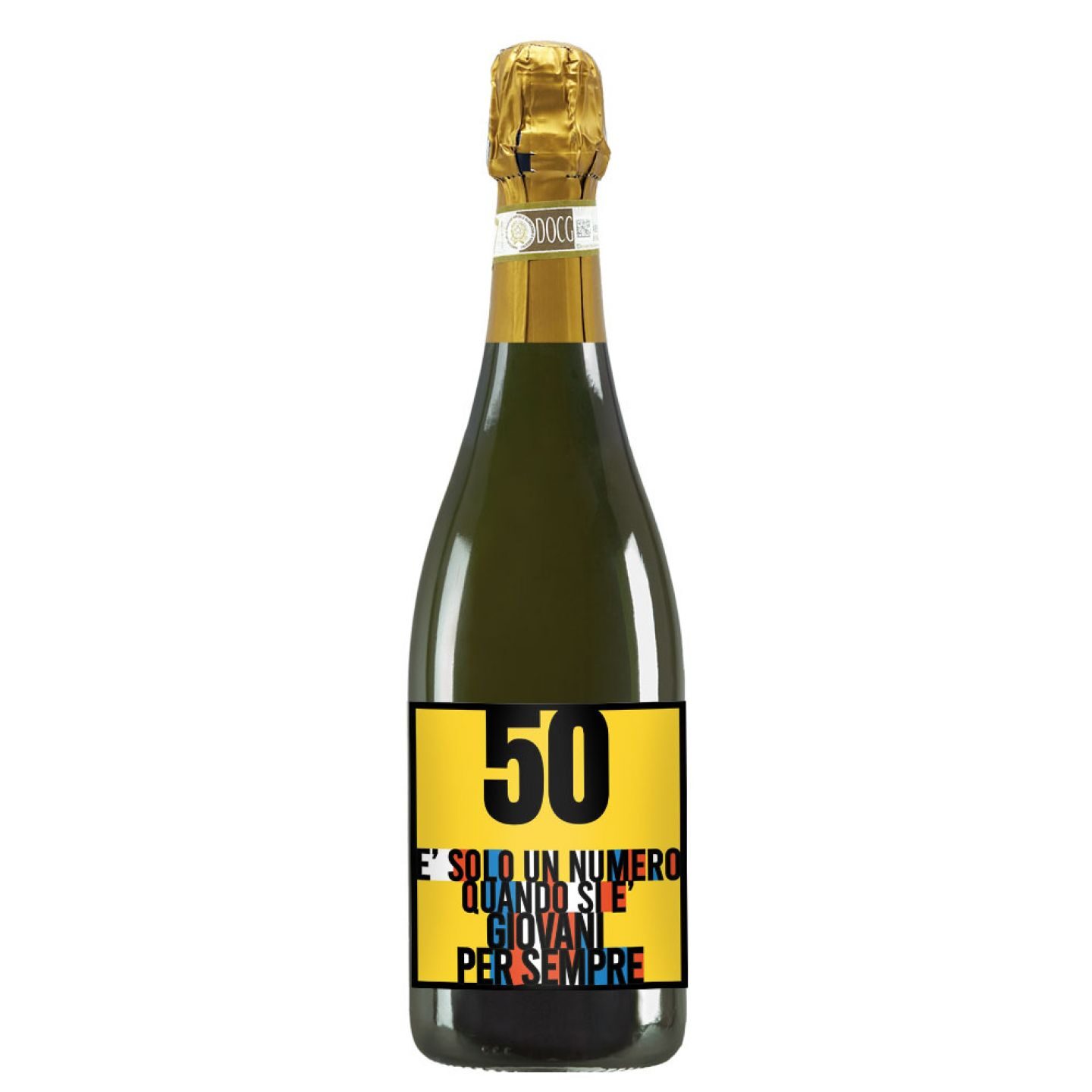 Spumante Dolce - regalo originale Compleanno con cassetta in legno - 3