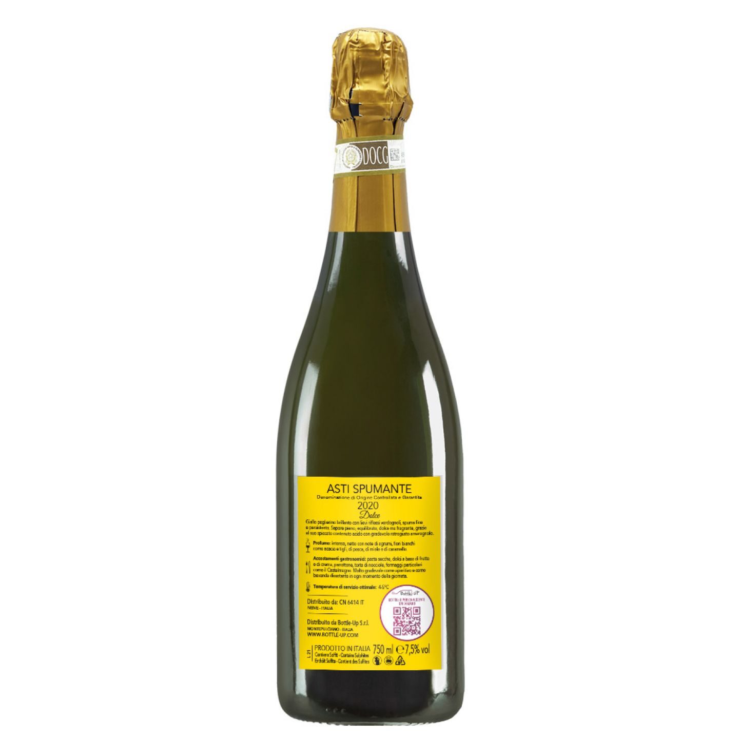 Spumante Dolce - regalo originale Compleanno con cassetta in legno - 4