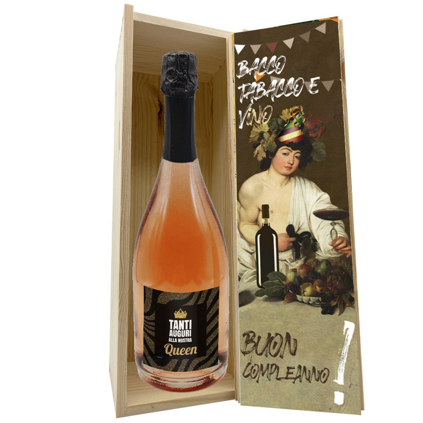 Prosecco DOC - Bottiglia personalizzata e confezione per regalo di compleanno - 2