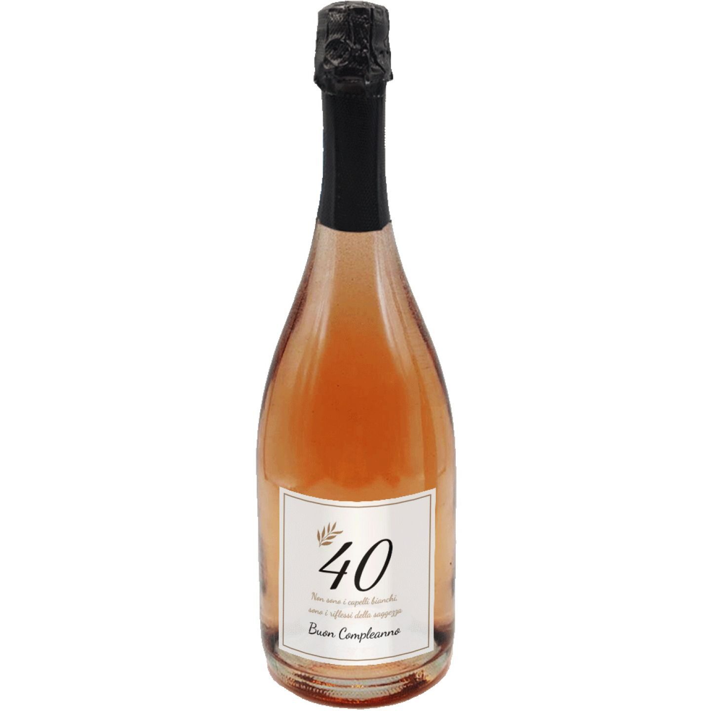 Prosecco DOC - Bottiglia personalizzata e confezione per regalo di compleanno - 4