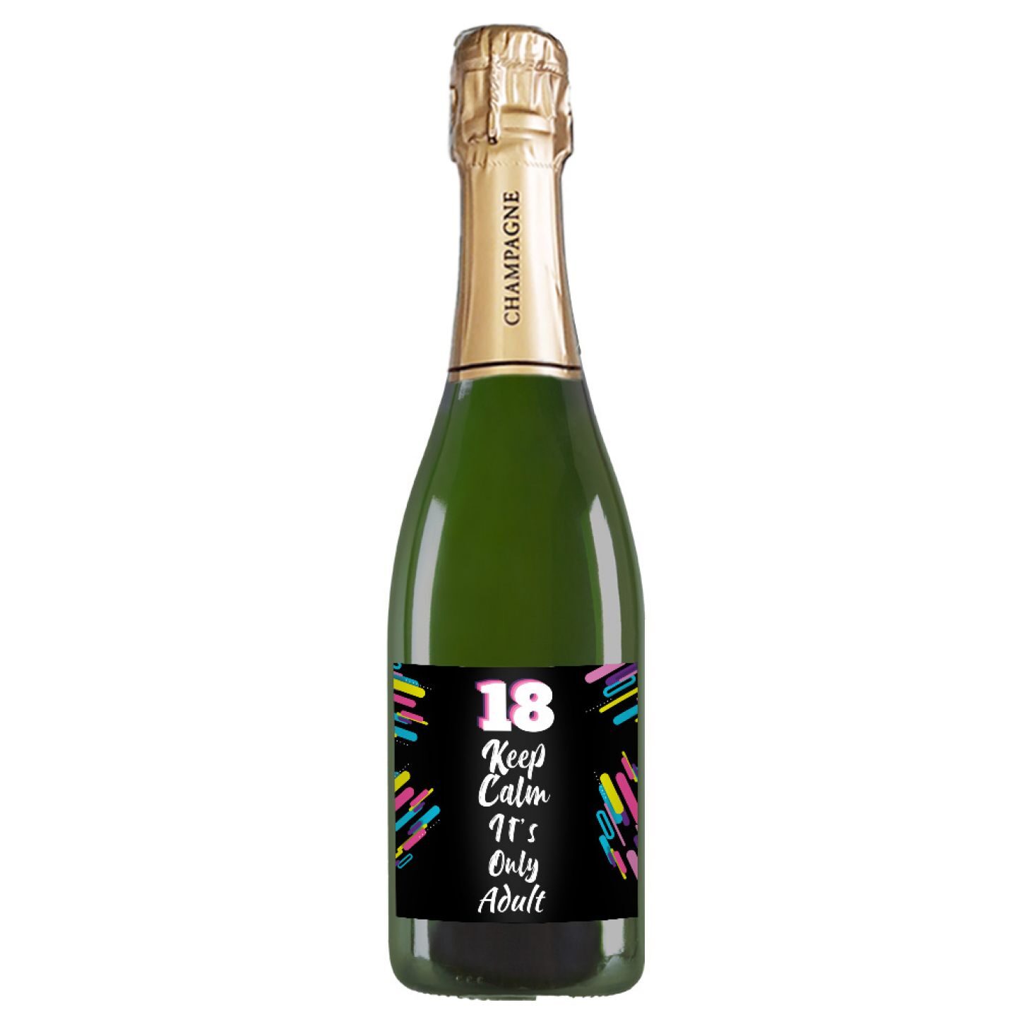 Champagne Personalizzato - idea regalo compleanno 18 anni - 1