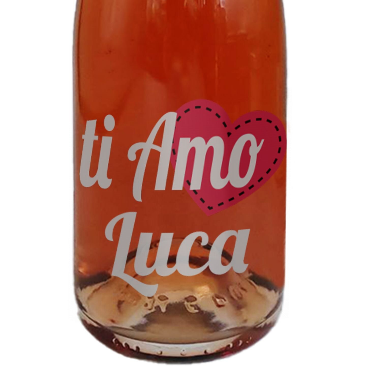 Champagne Rosé personalizzata con cassetta in legno - idea regalo per San Valentino o Regalo Anniversario - 2