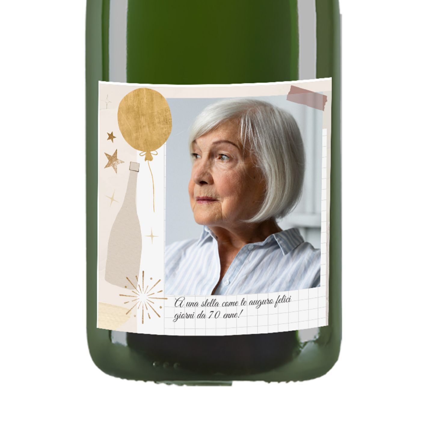 Magnum Franciacorta Brut DOCG - Idea Regalo compleanno 70 anni con cassetta in legno - 2