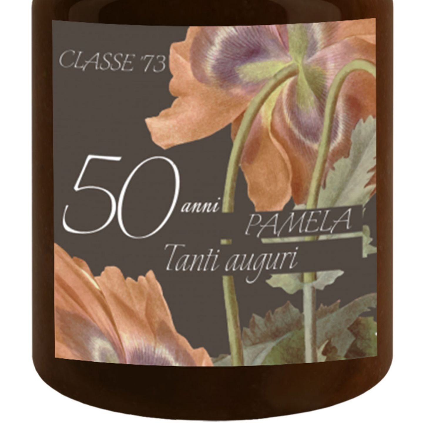 Cioccolata spalmabile al latte con cassetta in legno -  idea regalo compleanno 50 anni - 1