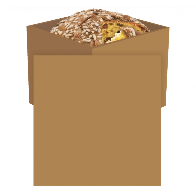 Panettone Glassato - Personalizzato per Regalo di Natale