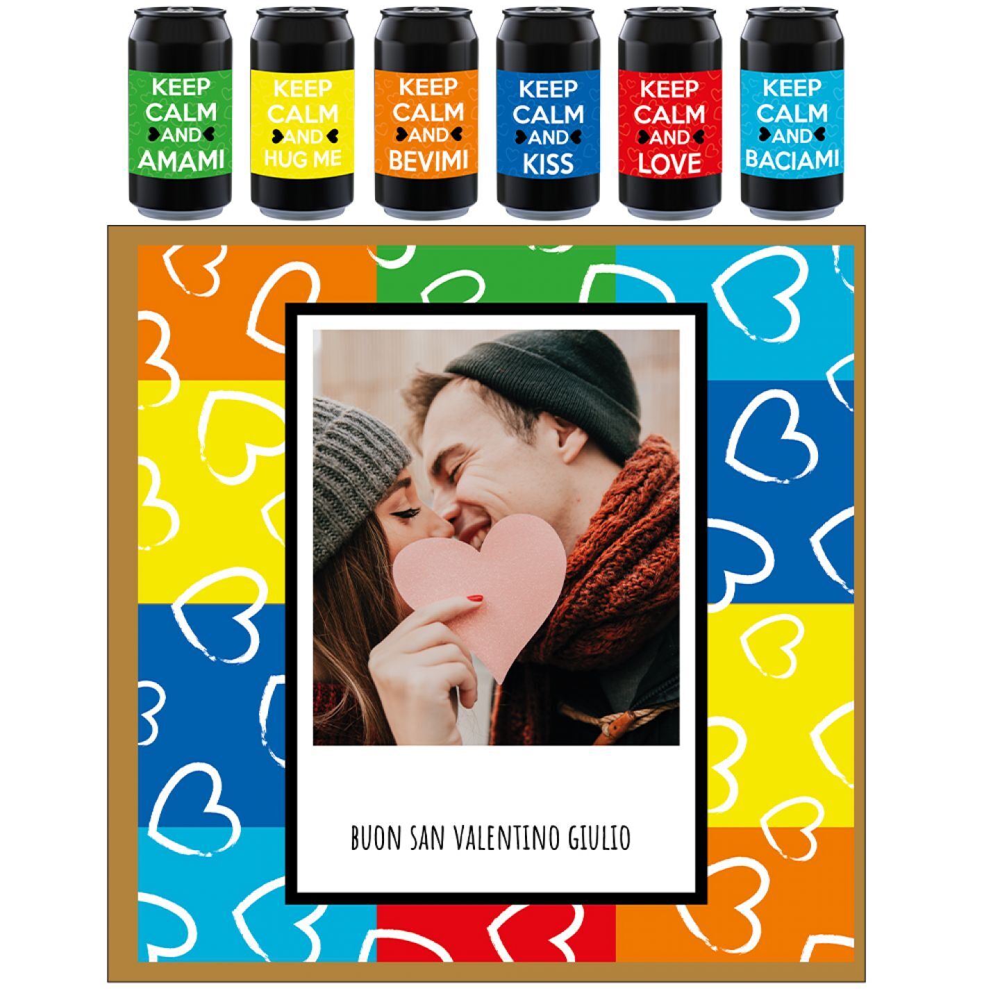 AMBER ALE - 6 lattine 0.33L. con scatola personalizzata per SAN VALENTINO - 2